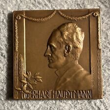 Gerhart hauptmann medaille gebraucht kaufen  Blankenfelde
