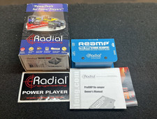 Amplificador de guitarra Radial Engineering Pro RMP azul com caixa, manual e adesivo comprar usado  Enviando para Brazil