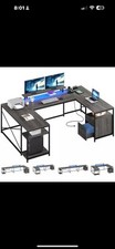 Shaped desk gaming for sale  Hampton