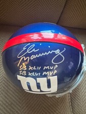 Eli manning signed for sale  Wayland