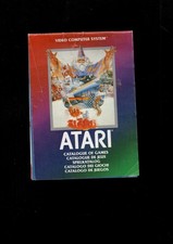 catalogue jeux video atari console ancien 128 pages années 80 32 pages comprar usado  Enviando para Brazil