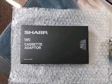Sharp vhs cassette for sale  NEWPORT