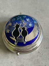 Pill box silver for sale  PAIGNTON