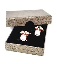 Music drummers cufflinks for sale  LEDBURY
