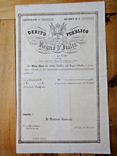 1861 circa debito usato  Imola