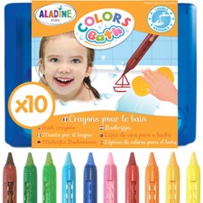 Crayons coloriage bain d'occasion  France
