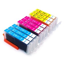 Wkłady atramentowe Zestaw kolorów do CANON PGI-570 CLI-571 XL MG5700 5750 5752 TS5050, używany na sprzedaż  Wysyłka do Poland