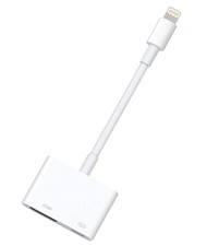 Adaptador Lightning para HDMI 2 em 1 – 1080P AV digital para saída de TV iPhone iPad comprar usado  Enviando para Brazil