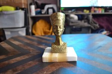 Nefertiti bust paperweight for sale  BASILDON