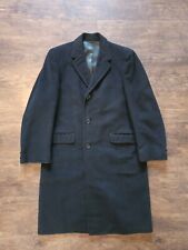 Sobretudo trincheira vintage década de 1960 Macy's loja masculina 100% importado de cashmere, usado comprar usado  Enviando para Brazil