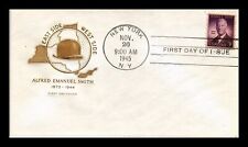 CAPA DOS EUA ALFRED E SMITH FDC SCOTT 937 HOUSE OF FARNAM CACHET CANCELAMENTO MANUAL comprar usado  Enviando para Brazil