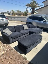 Large blue sectional for sale  Las Vegas