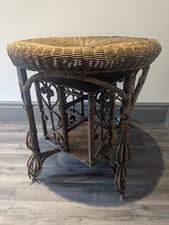 Mid century wicker for sale  STOKE-ON-TRENT