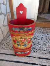 Portaombrelli tirolese dipinto usato  Martina Franca