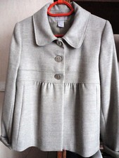 Veste doublée gris d'occasion  Châteauroux