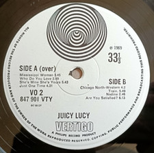 Juicy lucy vertigo for sale  LYNTON