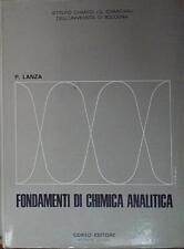 Lanza fondamenti chimica usato  Fonte Nuova