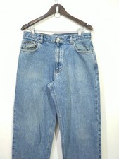 Calça jeans azul vintage década de 1990 masculina CK Calvin Klein feita nos EUA 33x32 comprar usado  Enviando para Brazil