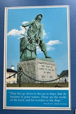 Fisherman memorial statue for sale  Reedsville