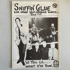 Sniffin glue fanzine for sale  ST. LEONARDS-ON-SEA