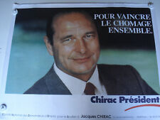 Affiche campagne présidentiel d'occasion  Grandris