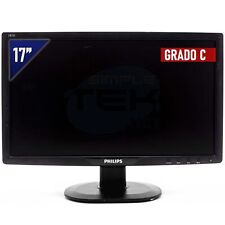 PHILIPS 191V2 19" WIDE MONITOR SCHERMO LCD CASSA POS DVR VGA COMPUTER PC- segunda mano  Embacar hacia Argentina