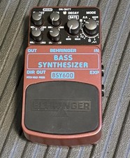 Usado, Pedal de guitarra Behringer BSY600 sintetizador de baixo usado testado comprar usado  Enviando para Brazil