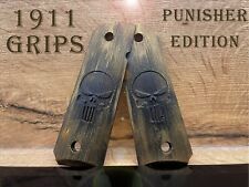 Usado, Conjunto de painel Punisher tamanho completo 1911 Grips para Airsoft comprar usado  Enviando para Brazil