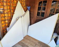 Resopal platten weiß gebraucht kaufen  Tuntenhausen