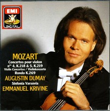 Mozart violin concertos d'occasion  Lannion