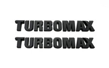 Emblemas preto fosco Fit 2024-2025 Chevrolet Silverado Turbomax 85079242 Qtd. 2 comprar usado  Enviando para Brazil
