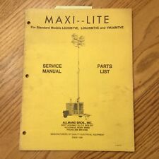 Allmand maxi lite for sale  Sugar Grove
