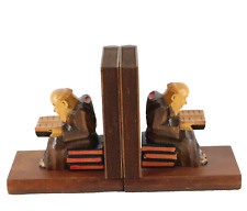 Wooden carved bookends for sale  Columbia