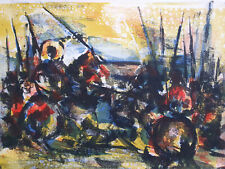 Lithographie marcel mouly d'occasion  Remoulins