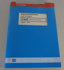 Suporte manual de oficina Audi V8 aquecimento/ar condicionado 10/1988 comprar usado  Enviando para Brazil