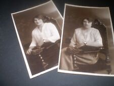 história social 2 RELÓGIOS DE PULSO FEMININOS IRMÃS BRISTOL BRIGGS foto real cartão postal comprar usado  Enviando para Brazil