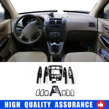 Conjunto completo de painel para decoração de interiores de carro fibra de carbono Hyundai Tucson 2005-2009 comprar usado  Enviando para Brazil