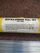 Aluminium welding rods.sifalum for sale  SCUNTHORPE
