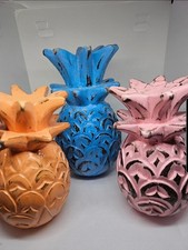 Decorative wooden pineapples for sale  BOURNEMOUTH