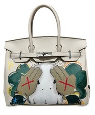 Bolsa Kaws personalizada pintada à mão alça superior comprar usado  Enviando para Brazil