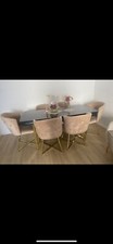 Esstisch stühlen beige gebraucht kaufen  Frankfurt am Main