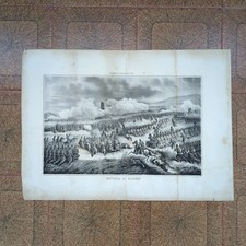 1860 litografia guerra usato  Varese