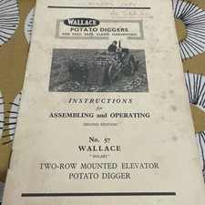Wallace solari tractor for sale  HITCHIN