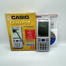Calculadora gráfica portátil Casio ClassPad 300 Plus com caixa, manual, caneta comprar usado  Enviando para Brazil
