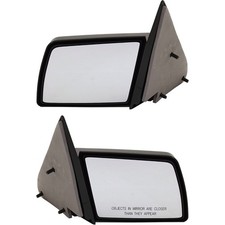 Espelhos manuais conjunto de ajuste de vidro esquerda e direita para GMC Chevy Pickup dobra manual comprar usado  Enviando para Brazil