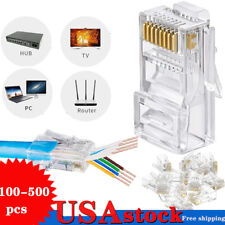 500pcs rj45 pass d'occasion  Expédié en Belgium