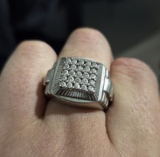 Mens large sterling for sale  SHREWSBURY
