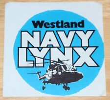 Westland navy lynx for sale  HORSHAM