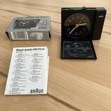 Vintage reisewecker braun gebraucht kaufen  Soest