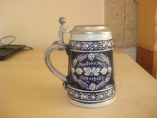 Bierkrug zinndeckel steingut gebraucht kaufen  Rattiszell